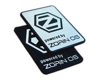 ZORIN OS Linux Sticker Badge Emblem Aufkleber Decal - DOS Emblemas