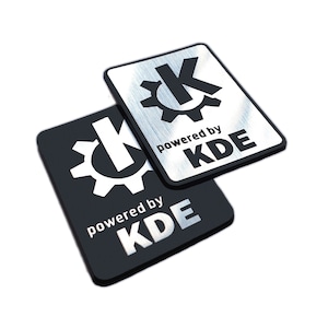 KDE Laptop Aufkleber Aufkleber (2 Embleme) für KDE Aufkleber