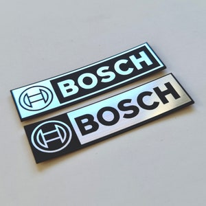 BOSCH Sticker Case Badge Emblème Aufkleber Decal DEUX Emblèmes image 1