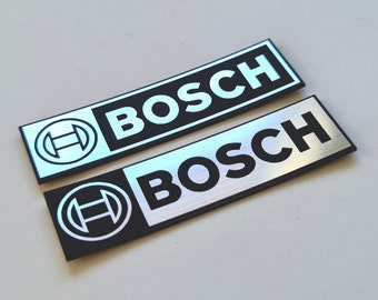 BOSCH - Sticker Case Badge Emblem Aufkleber Decal - TWO Emblems