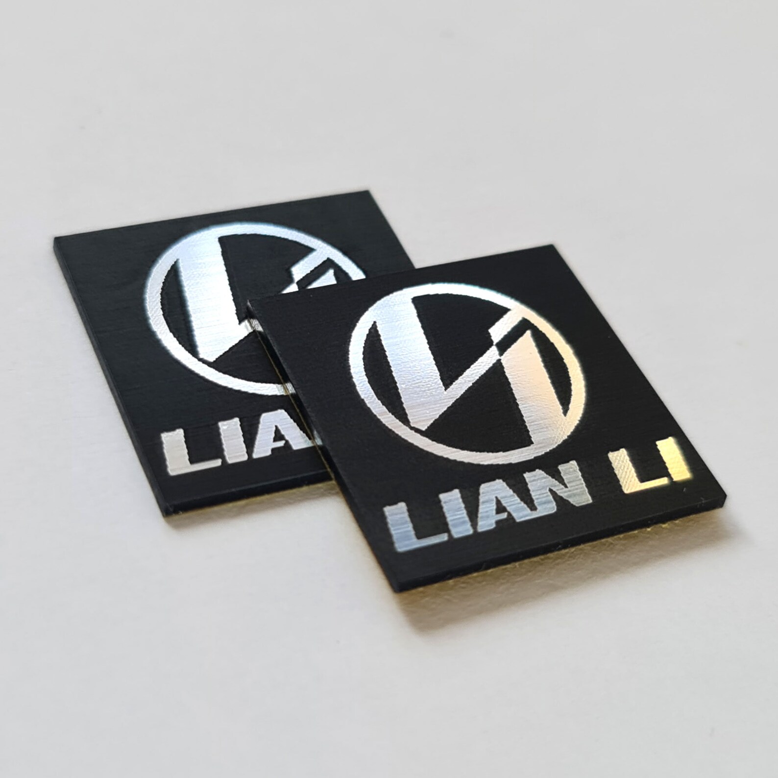 Liham Sticker LIAN LI - Sticker Case Badge Decal Aufkleber Decal - Two Emblems - Etsy ...