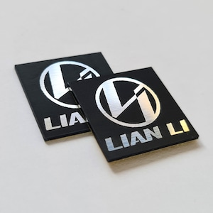 LIAN LI - Sticker Case Badge Decal Aufkleber Decal - Two Emblems - Etsy