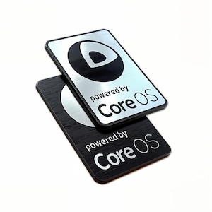 CoreOS Linux Sticker Badge Emblem Aufkleber Decal - TWO Emblems