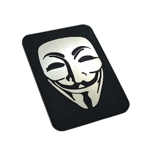 ANONYMOUS Sticker Badge Emblem Aufkleber Decal - 35 mm x 25 mm