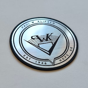 Klispch Adesivo Caso Emblema Decalque Aufkleber - 48 mm x 48 mm