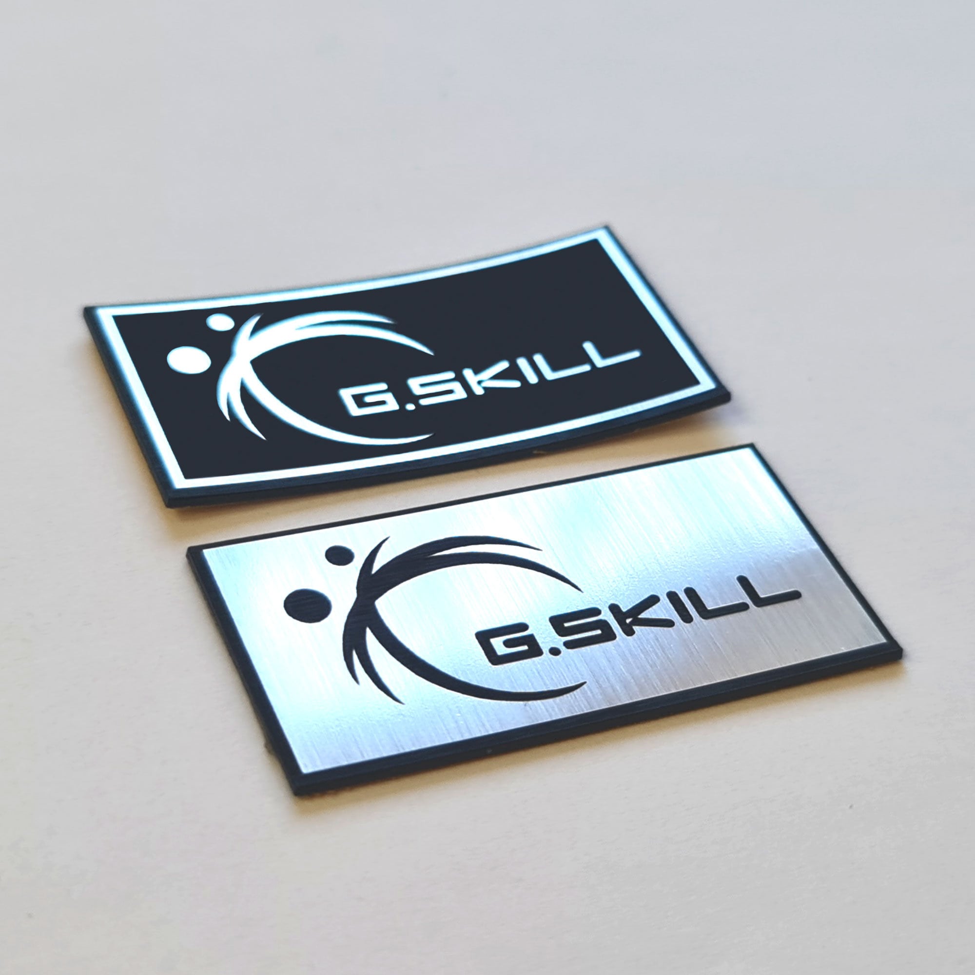 G.Skill - Sticker Case Badge Decal Aufkleber - Two Emblems