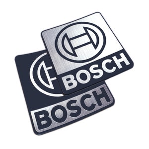 BOSCH - Sticker Badge Emblem Aufkleber Decal - TWO Emblems