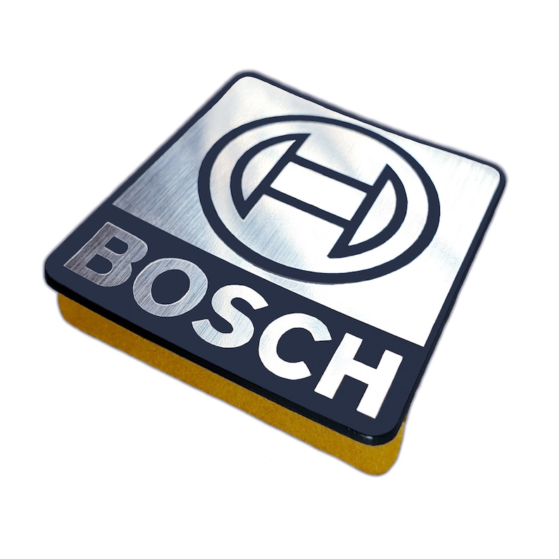 Bosch Letras Rojas BOSCH - Adhesivo Insignia Emblema Aufkleber Calcomanía - DOS Emblemas ...