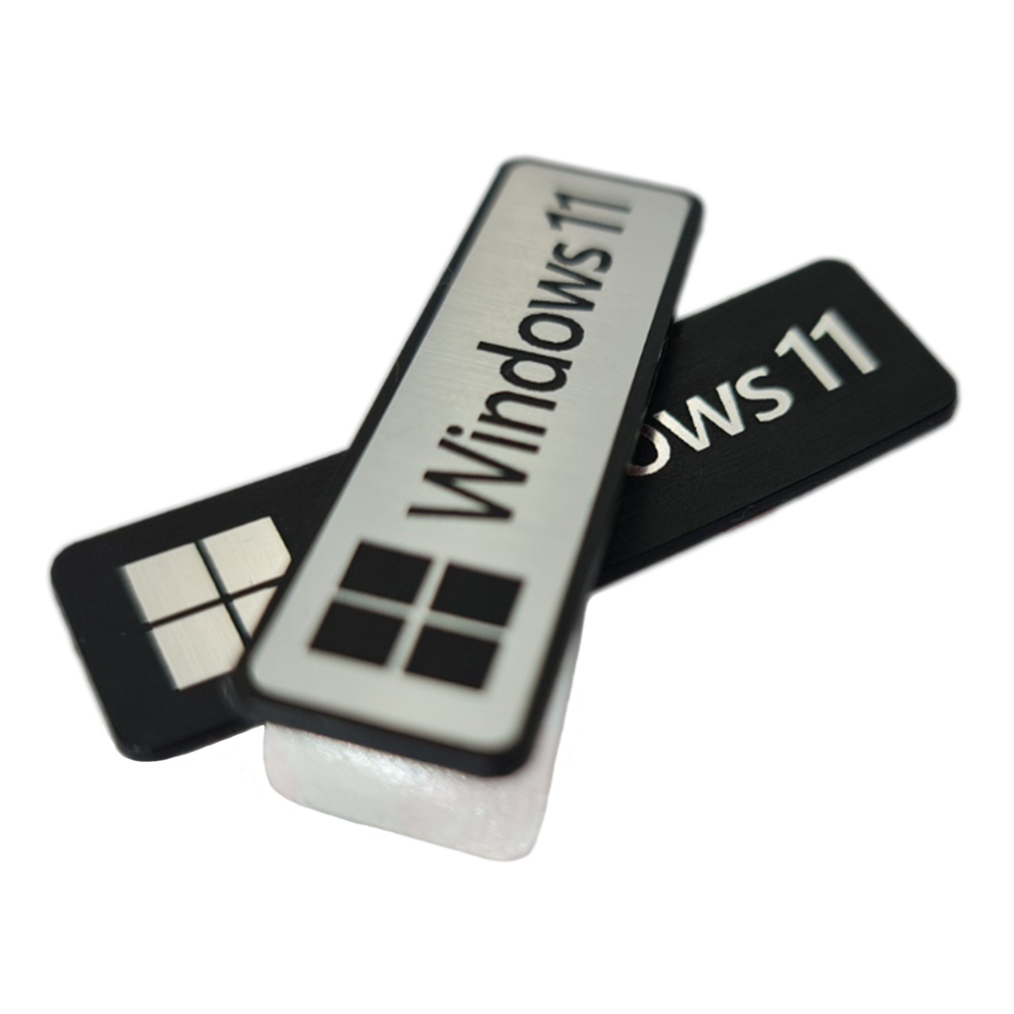 Buy Windows 11 Sticker Case Badge Emblem Aufkleber Decal Two Emblems Online  in India 