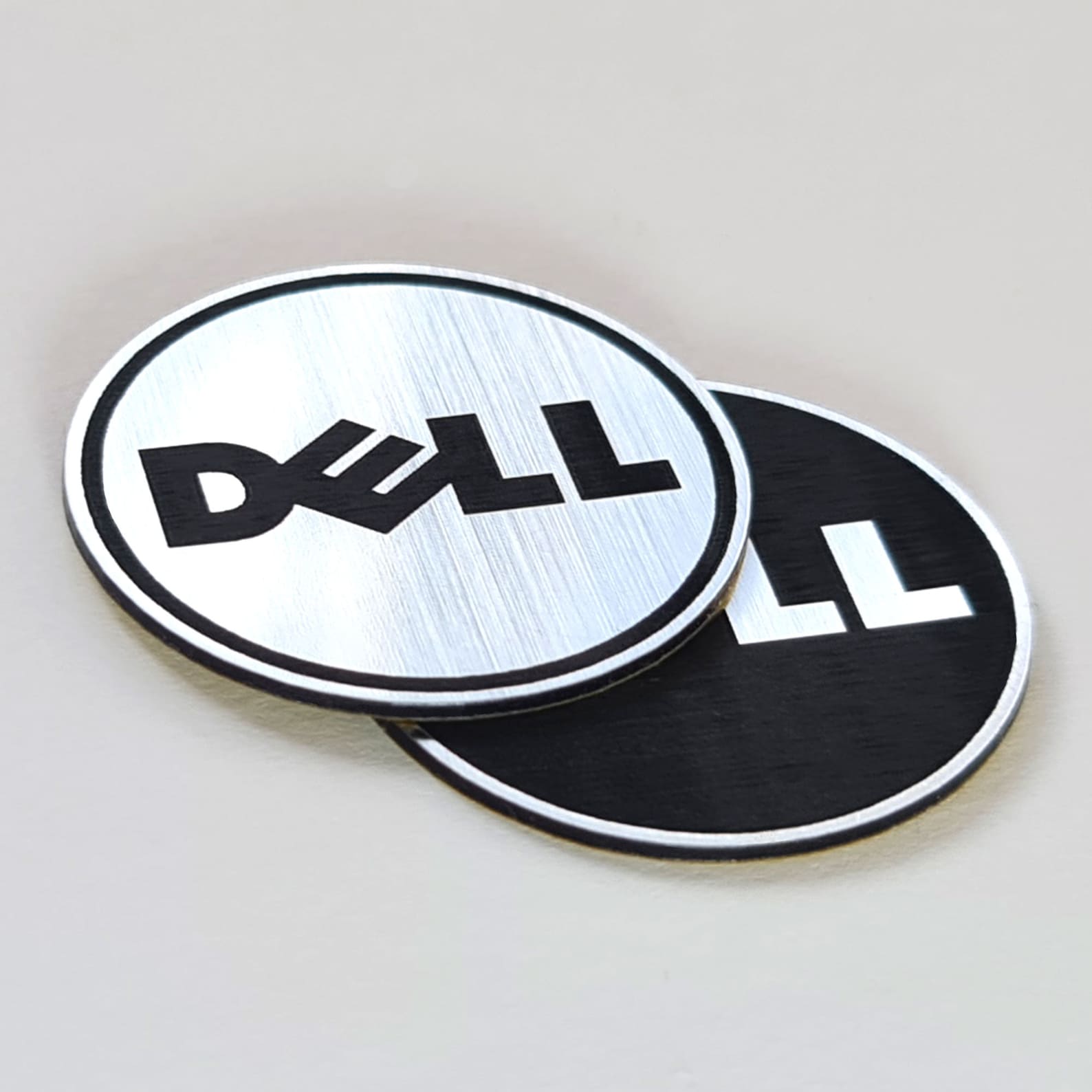DELL - Sticker Case Badge Emblem Aufkleber Decal - TWO Emblems - Etsy