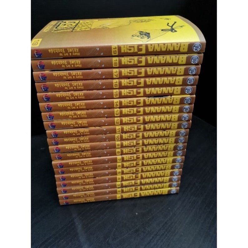 English Comic Book Anime Banana Fish Volume 1 19 End Manga Etsy Denmark English Comic Book Anime Banana Fish Volume 1 19 End Manga Etsy Denmark