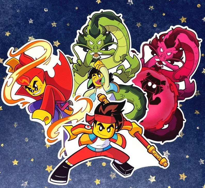 LMK MK Mei Red Son traffic Light Trio Matted Stickers - Etsy