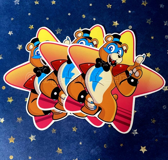 FNAF:SB Sun and Moon Animatronic Stickers -  Sweden