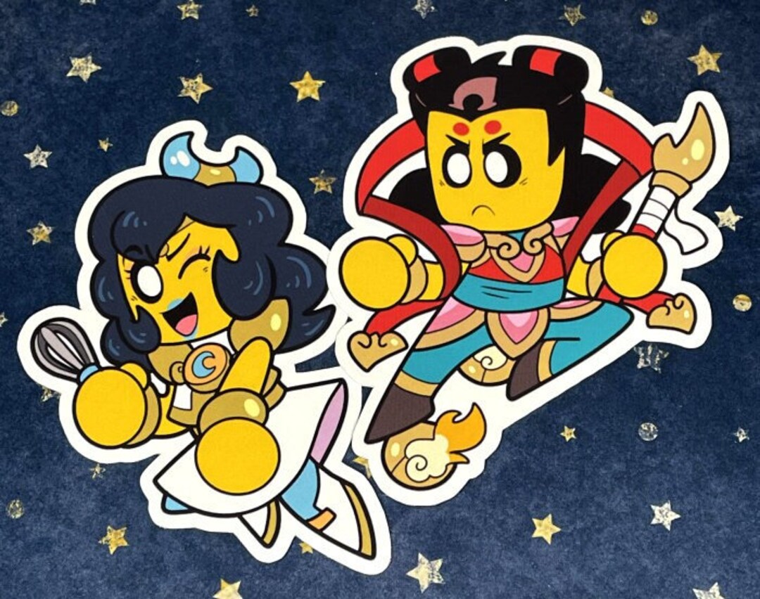 lmk-chibi-nezha-and-chang-e-matted-stickers-etsy