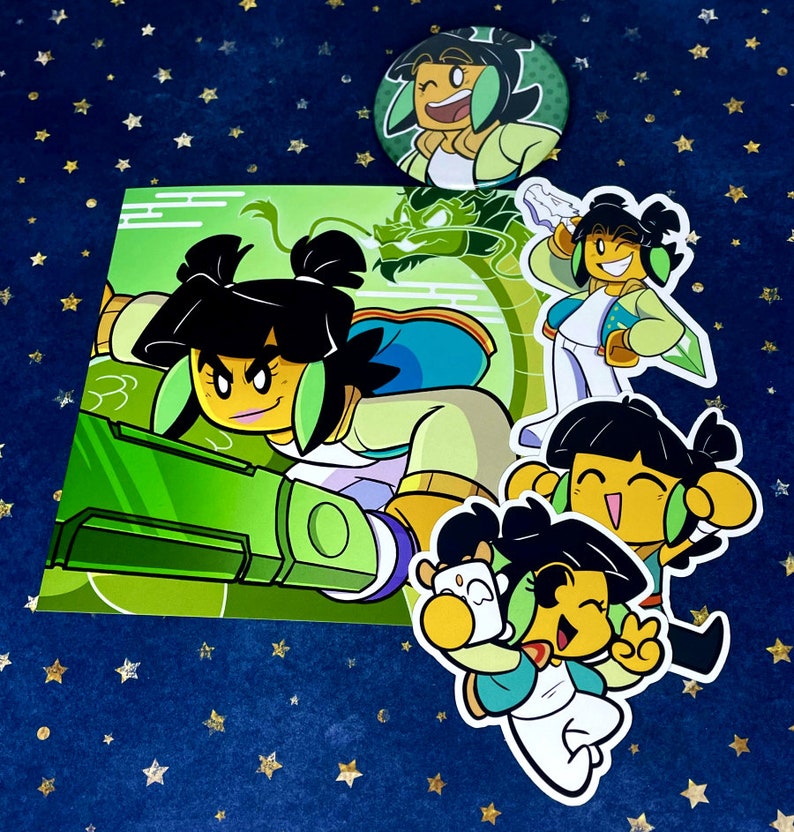 LMK Traffic Light Trio Bundle MK Mei Red Son Bundle Etsy