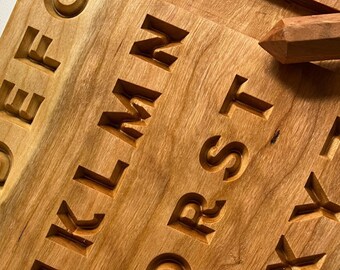 Wooden tracing board