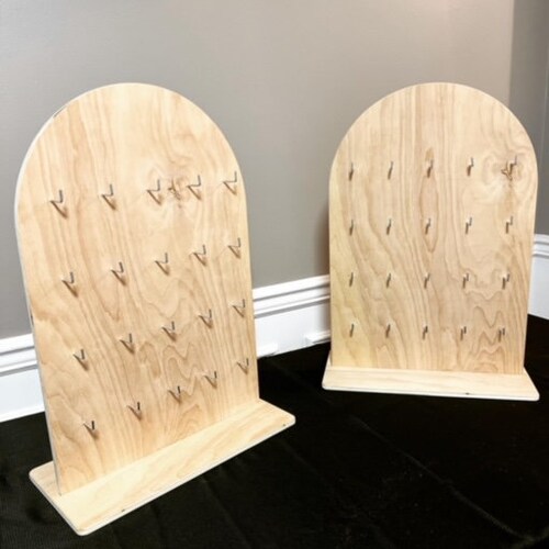 Table Stand With Hooks/earring Display/market Display Etsy