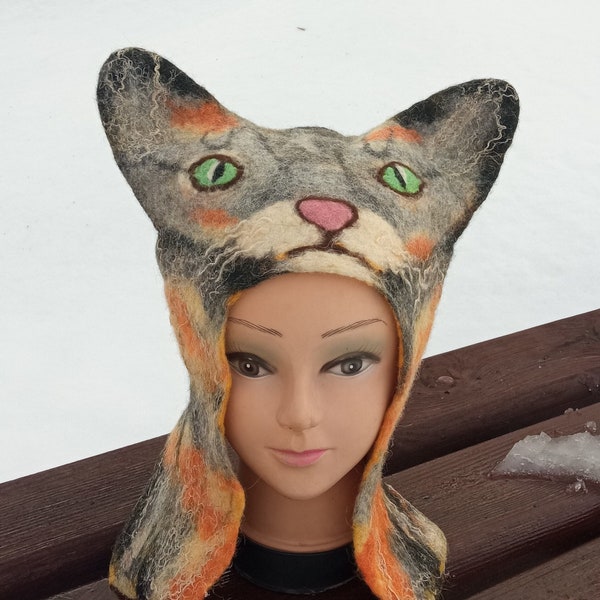 Cat Ears Ushanka Etsy