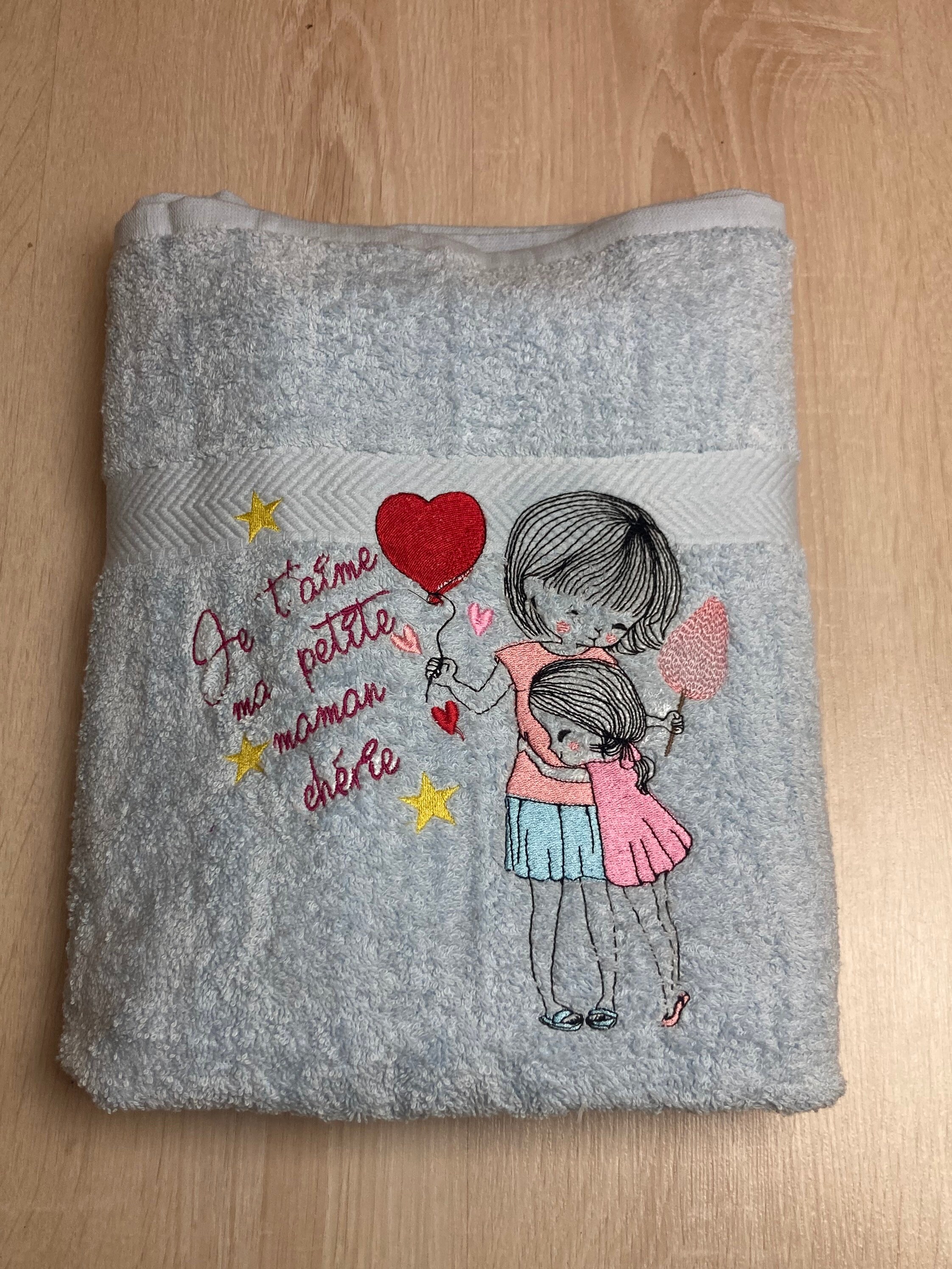 Serviette Brodé Personnalisée