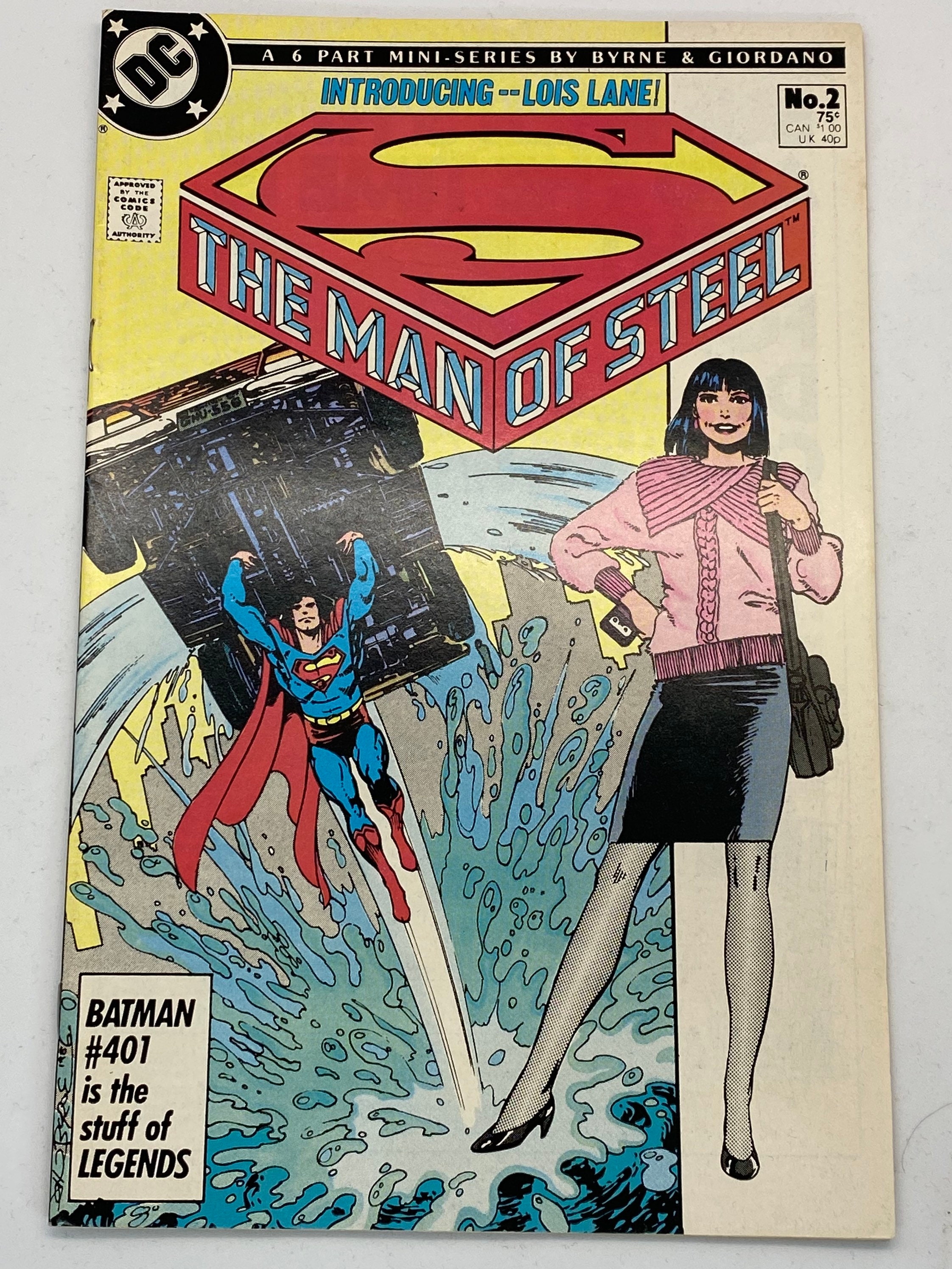 The Man of Steel (Comic) 1986, No. 2 (Introducing Lois Lane)