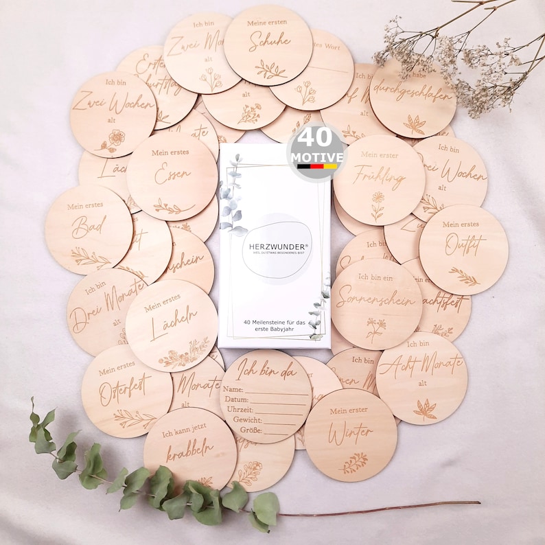 Meilensteinkarten Baby
Meilensteine Baby
Monatskarten Baby
Geschenk zur Geburt
Karten Baby Meilensteine
Baby Meilensteinkarten
Mädchen Junge Geschenk Geburt
Meilensteinkarten Baby Holz
Baby erstes Jahr
Holz Meilensteinkarten
Holzschilder Baby