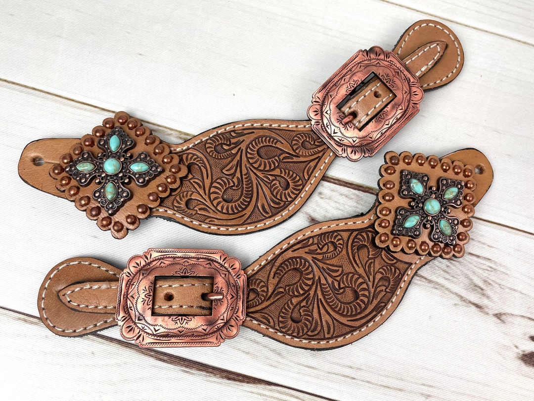 Spur Strap Pzm Spots & Concho