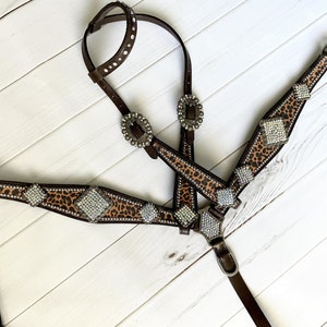 Klassy Cowgirl Argentina Cow Leather Louis Vuitton Headstall & Breast  Collar Set - Carolina Tack Supply Inc