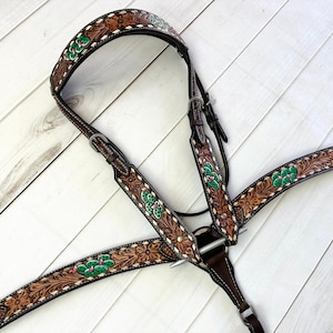 Cactus Bloom Buckstitch Tack Set