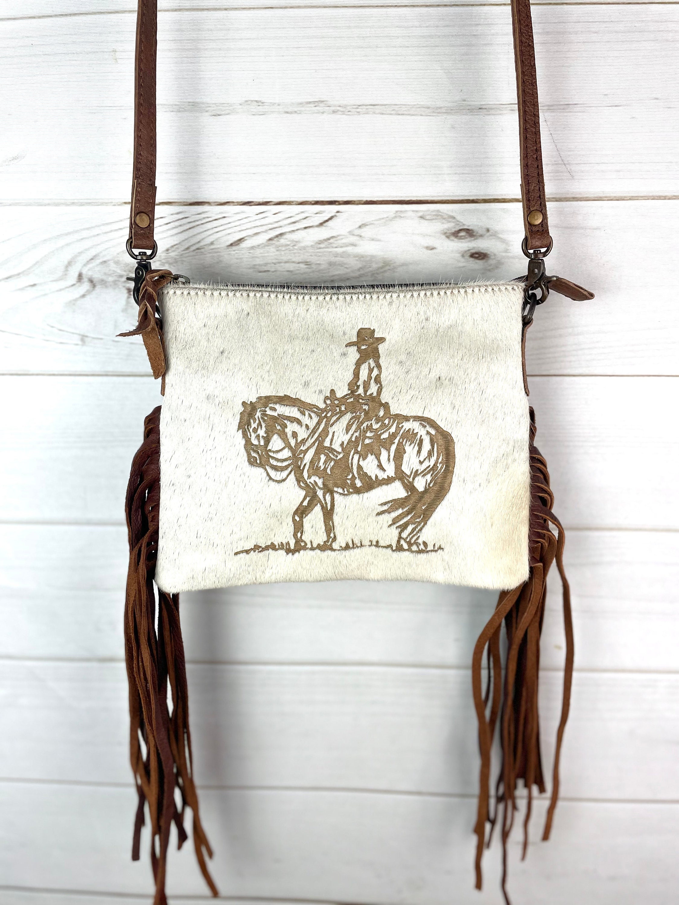 A Pair of Horse themed Bag Scarves, Bag Handle Cover, Bag Decor, Rodeo,  Gifts