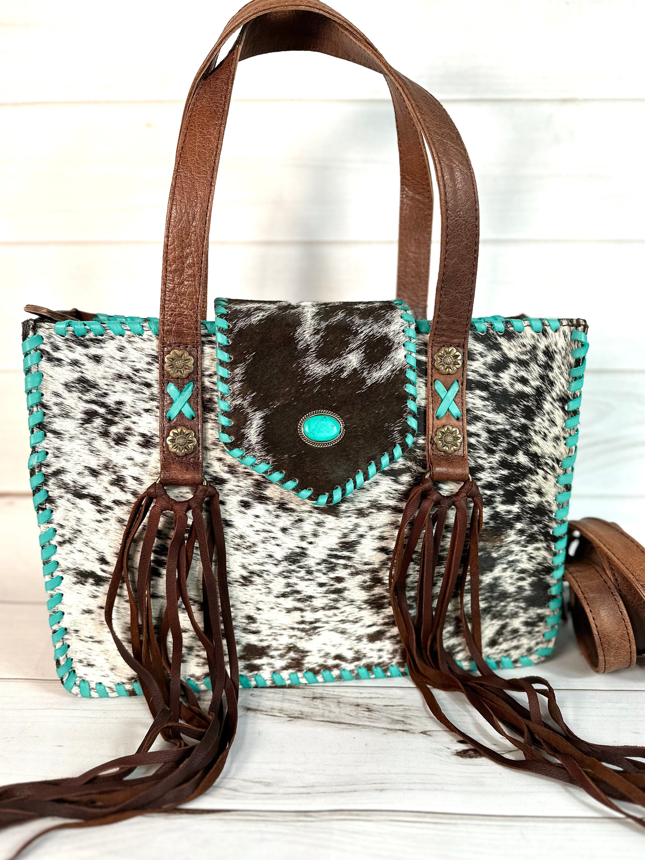 The Original Hide Bags: Turquoise and Western Fashion – Holy Cow