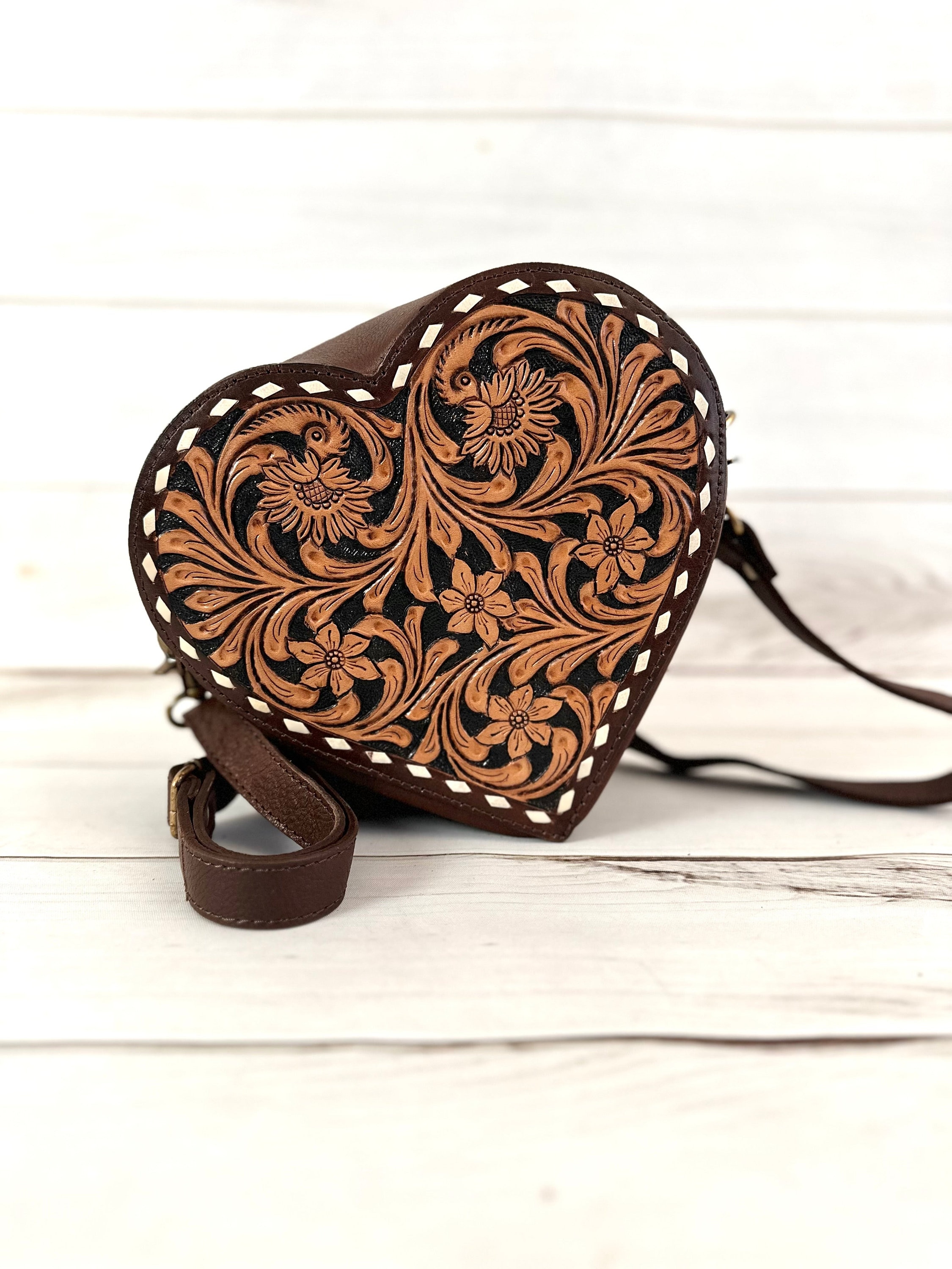 Leather Heart Purse - Etsy Leather Heart Purse - Etsy