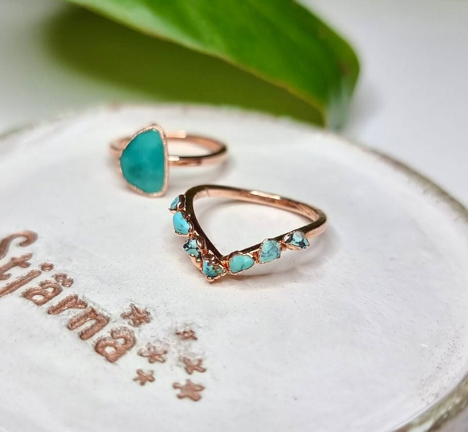 Turquoise hotsell infinity ring