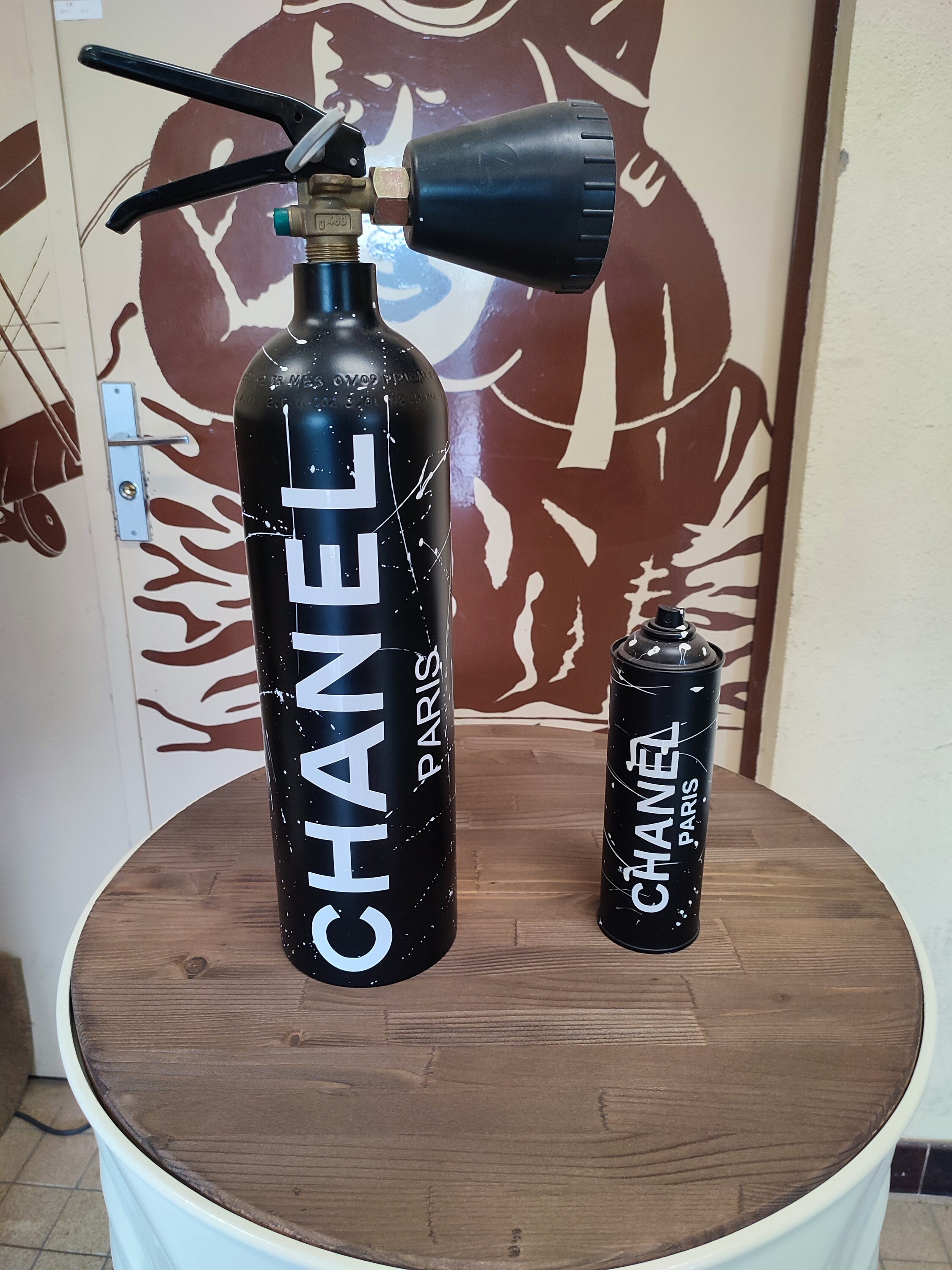 Decorative Fire Extinguisher/paint Can Kit Etsy