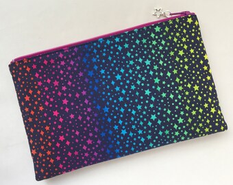 Gear New Accessory Zipper Pouch Night Sky Black With Stars 5822119GN Gear New Accessory Zipper Pouch Night Sky Black With Stars 5822119GN