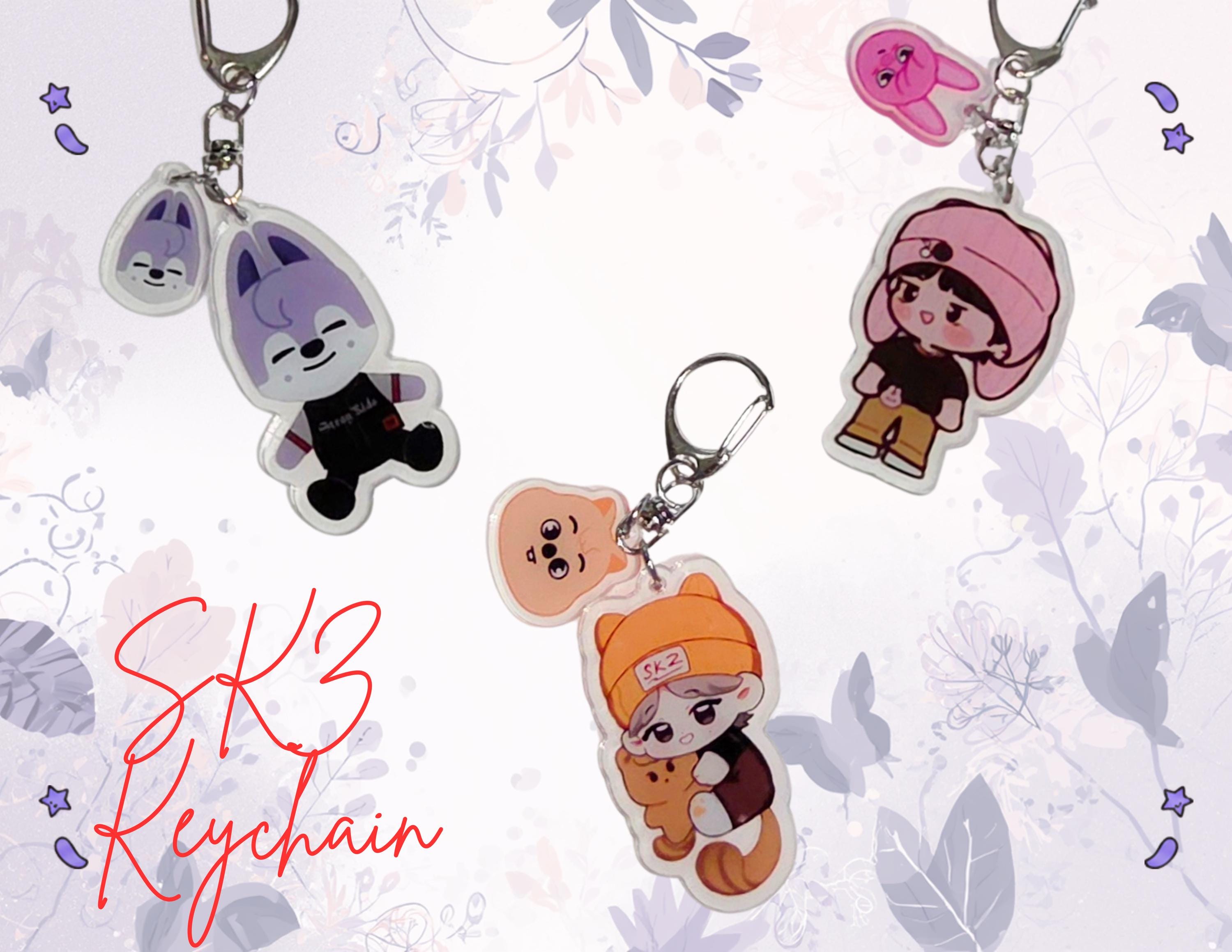 Idol Keychains Kpop Idol Keychain | Chibi Boy Band Acrylic Charm | Kawaii Animal Bag ...