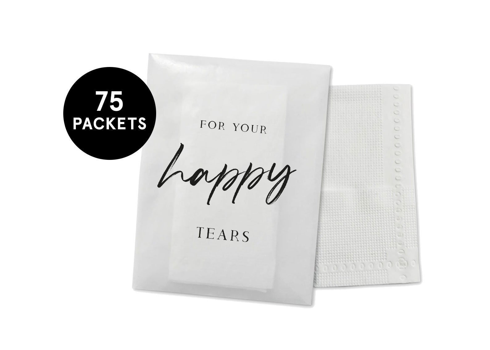 Buy PureRejuva Wedding Tissues packs for guests (20pk), Happy Tears Tissues  Packs for Wedding, Bridal Boutique, Baby Showers, Graduation- Wedding  Kleenex perfect wedding welcome bag items for hotel guests Online at  desertcartCyprus
