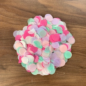 Biodegradable Confetti | White Confetti | 1 Litre | Confetti Circles