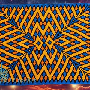 Diamond Star DIGITAL CROCHET PATTERN