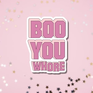 Mean Girls Sticker | Waterproof Sticker for Laptop, Water Bottle, Phone Case etc.