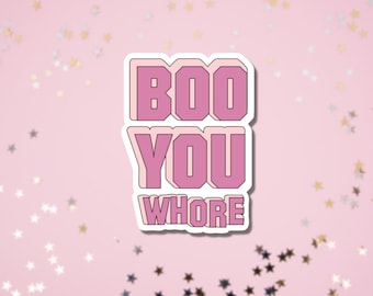 Mean Girls Sticker | Waterproof Decal for Laptop, Water Bottle, Phone Case etc.