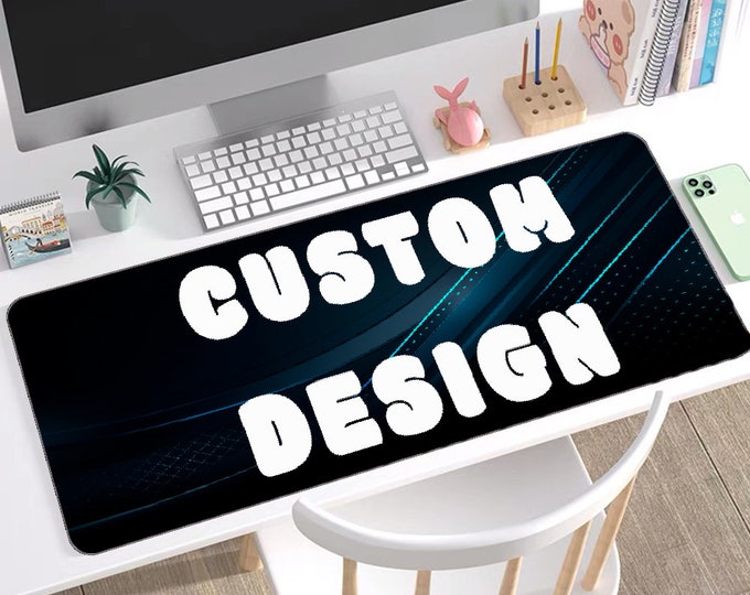 Custom Gaming Mouse Pad, Personalized XXL Mouse Pad, Own Design Large Gaming Mouse Pad, Custom Desk Mat, Personalized Mouse Pad for Gaming