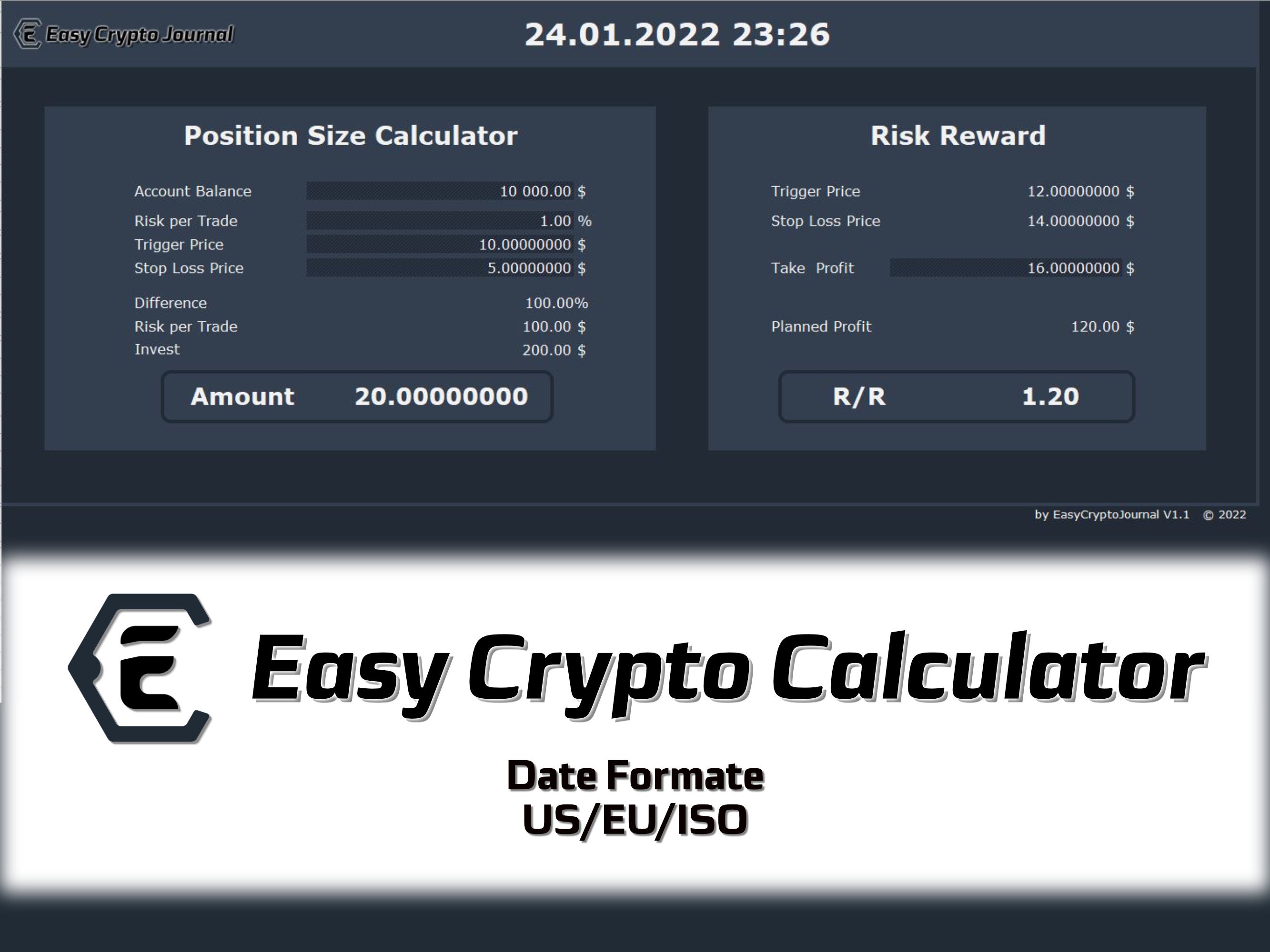 Trading calculator
