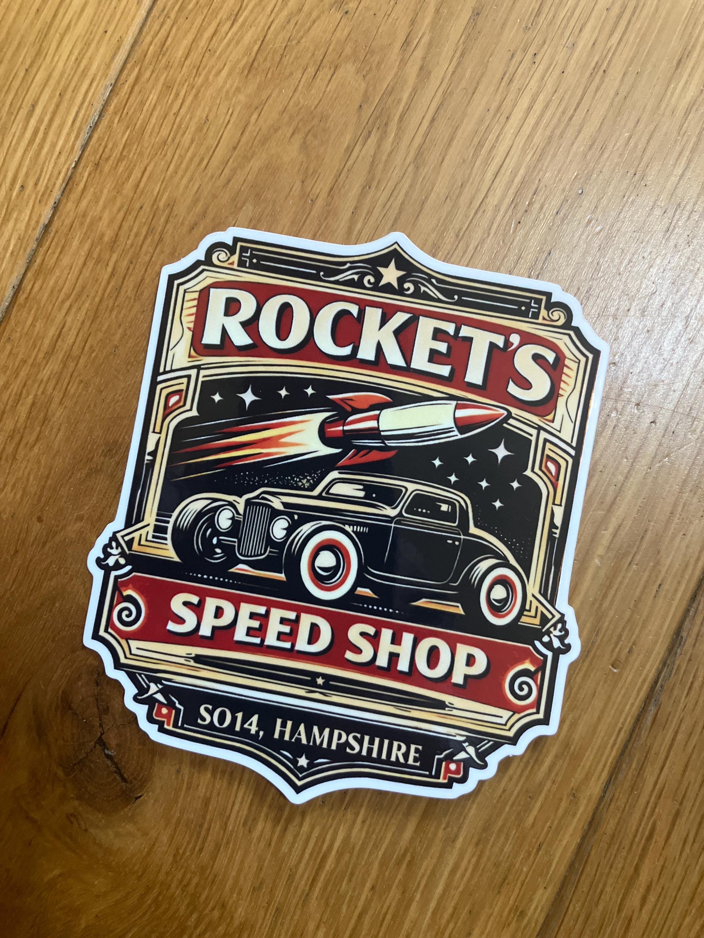 Speedboot Sticker Sticker Packs. Rocket’s Speed Shop - Etsy UK