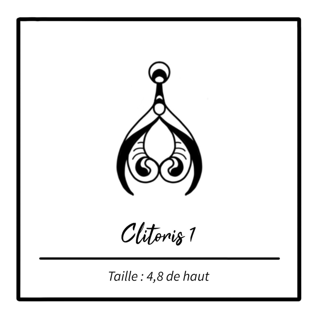 Ephemeral Tattoo Clitoris 1 - Etsy
