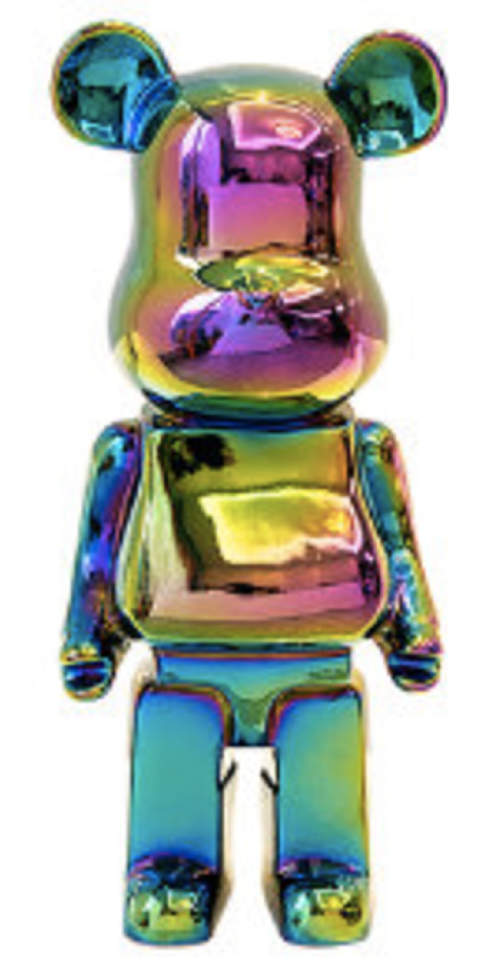 Bear Brick Ceramic Sculpture Bear Statue Plating Golden Etsy UK