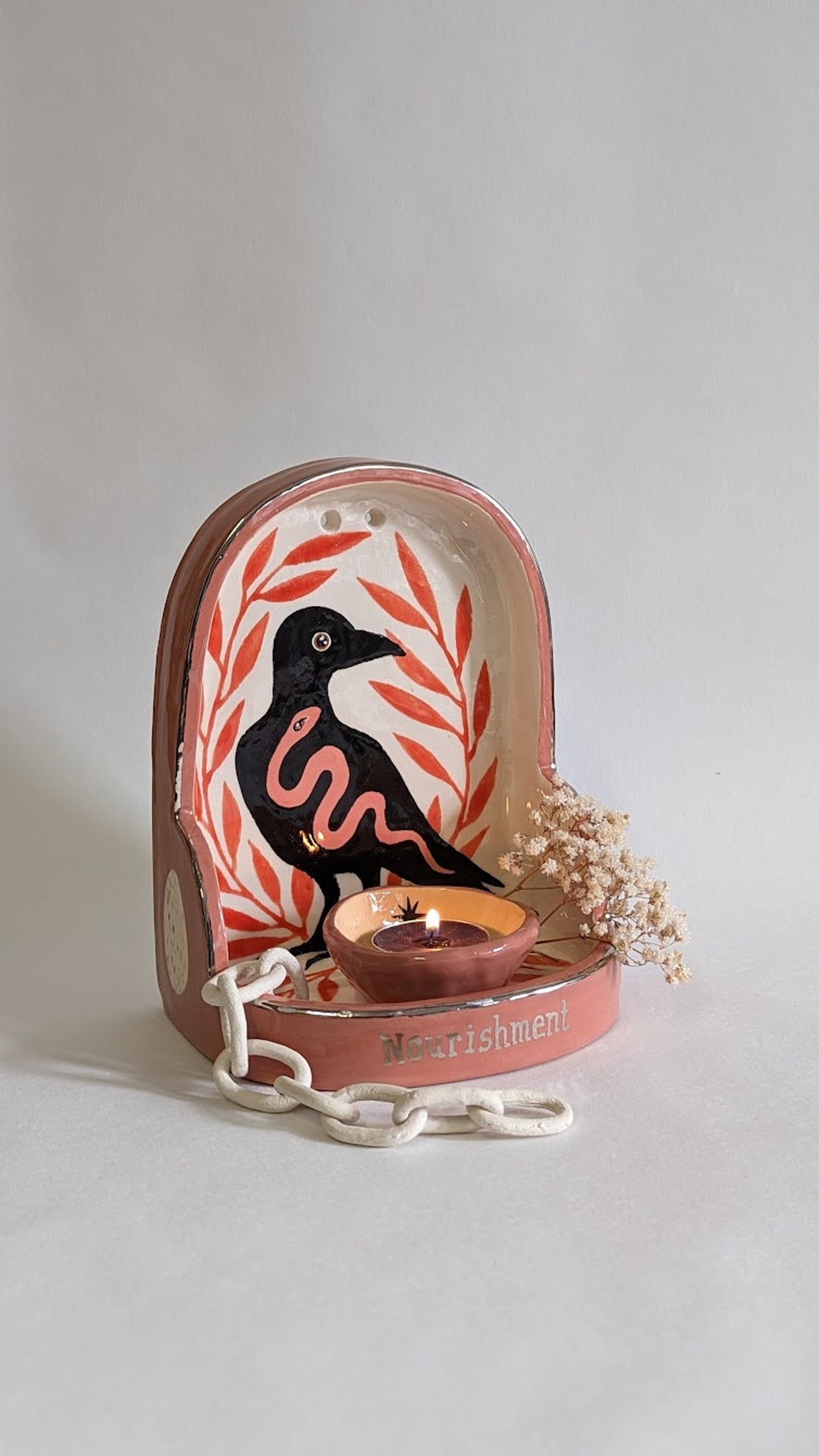 Nourishment Ceramic Altar Shelf Etsy UK