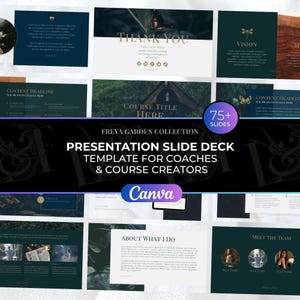 Plantilla de presentación de Canva: Tema terroso y conmovedor (75 diapositivas)