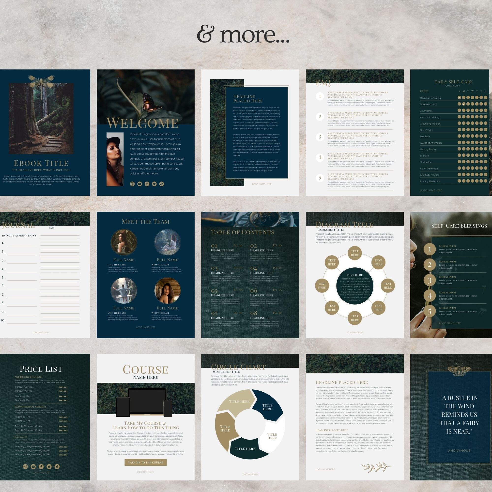 Canva Ebook Template Workbook Template for Online Coaches Course Canva Ebook Template Workbook Template for Online Coaches Course