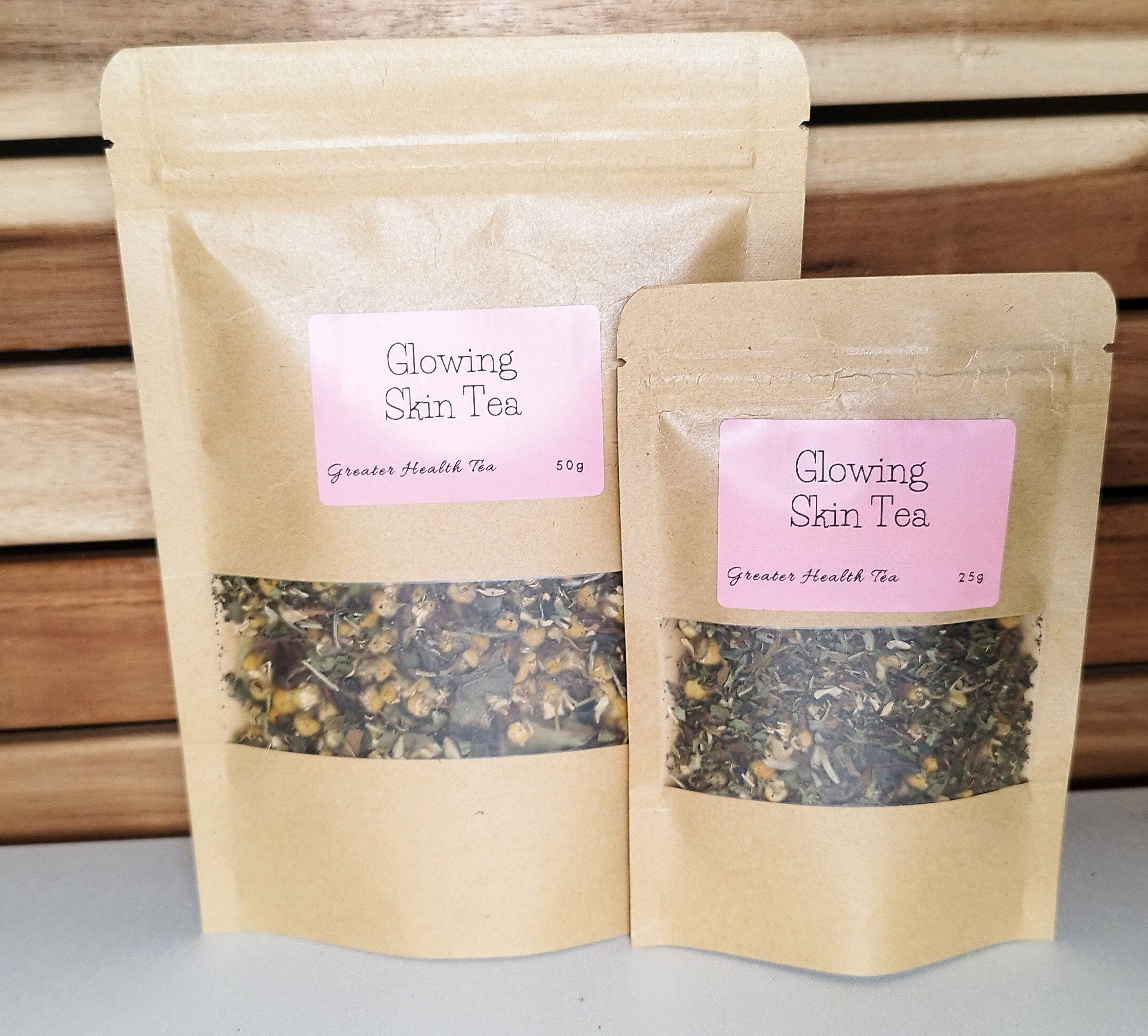 Glowing Skin Tea Clear Skin Tea, White Tea, Skin Detox Tea, Healthy