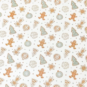 Foglio di carta per trasferimento 209 Biscotti di Natale / Fogli di carta solubili in acqua / Carta per trasferimento di immagini / Strumenti di argilla / Creazione di orecchini di argilla